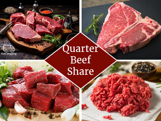 Quarter Beef Share (80-100 Pounds) Deposit Only