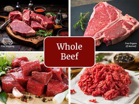 Whole Beef Package (400-480 lbs) - Deposit Only