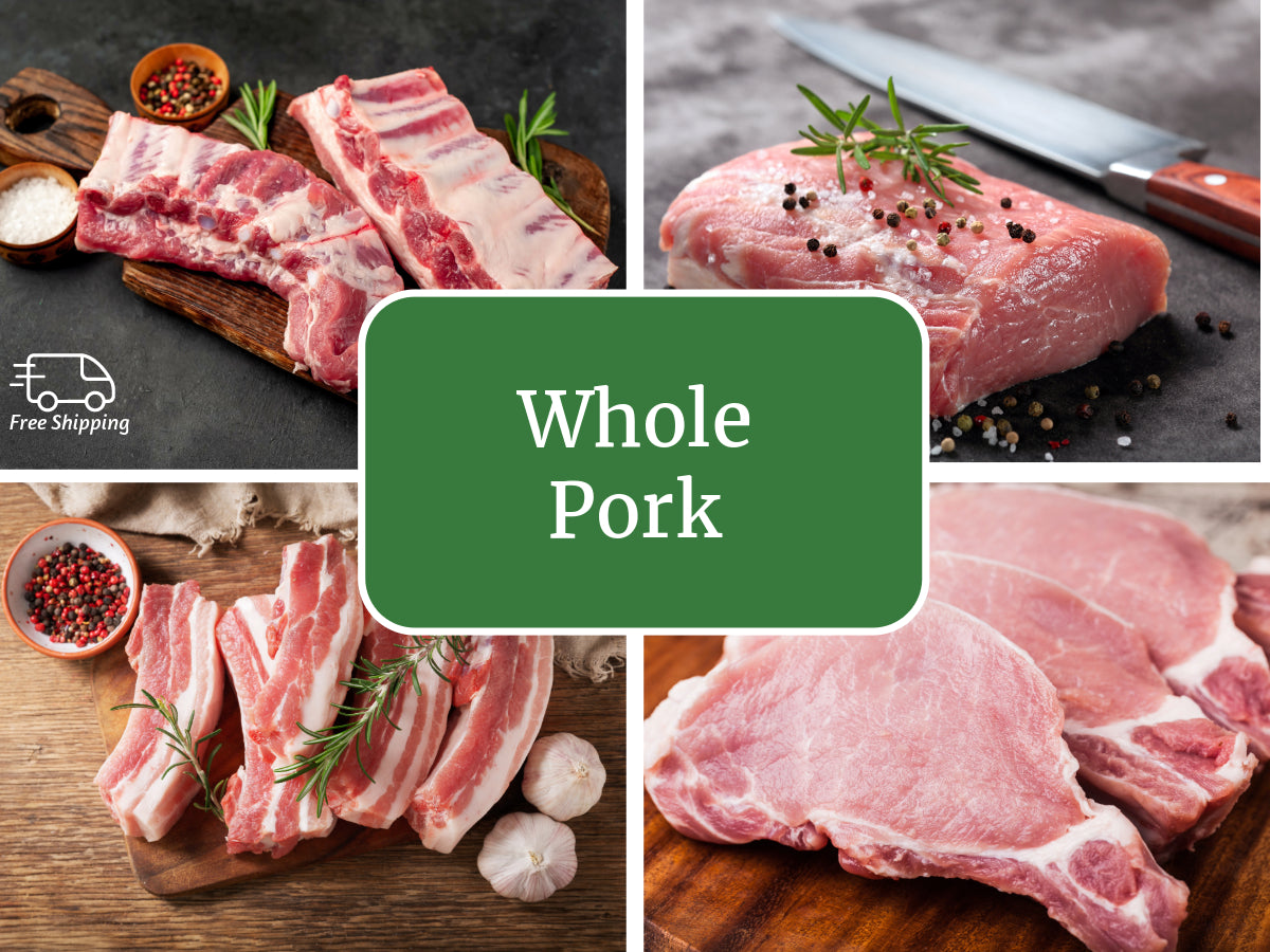 Whole Pork Package (120-135 lbs) - Deposit Only